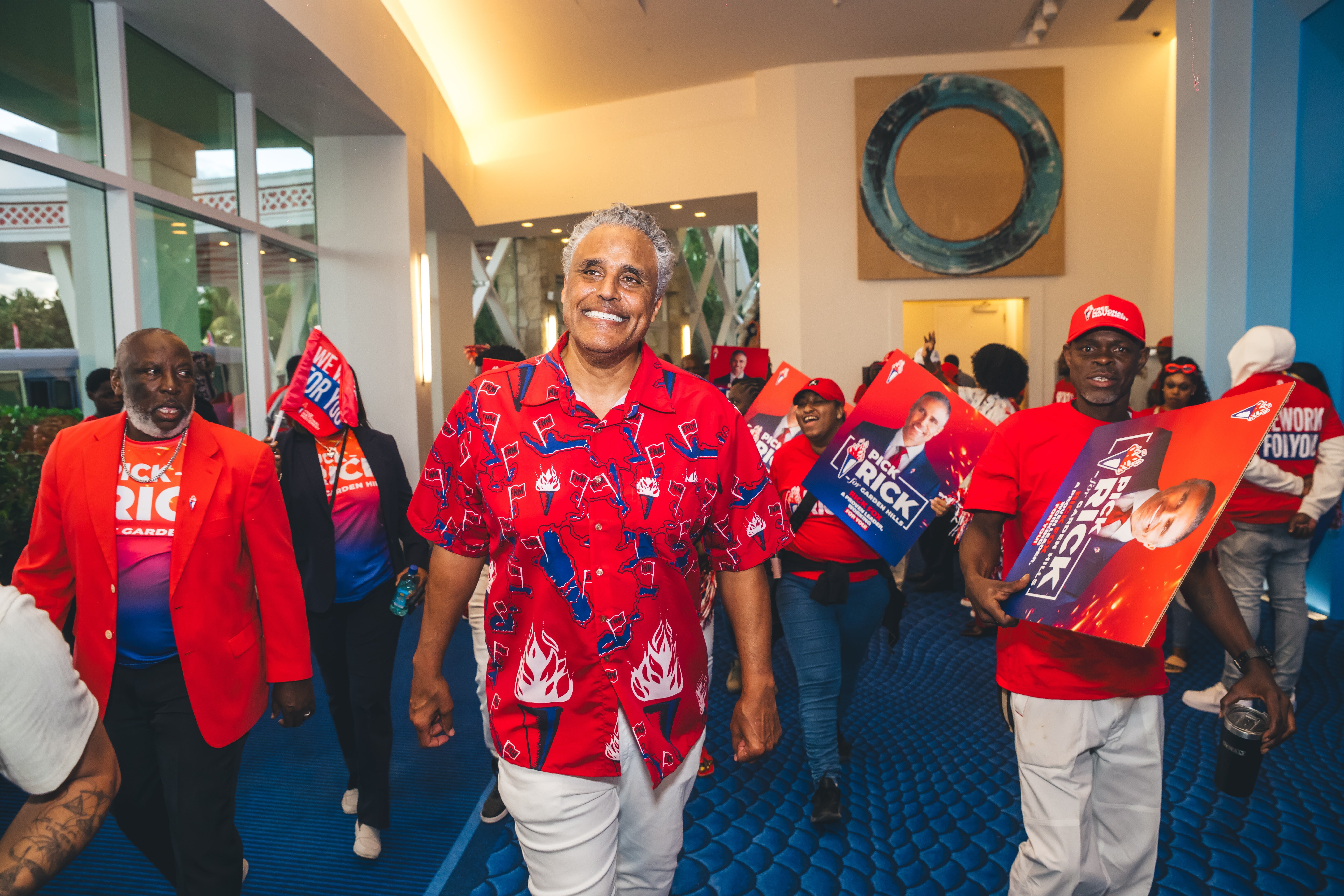 Pledge support for Rick Fox